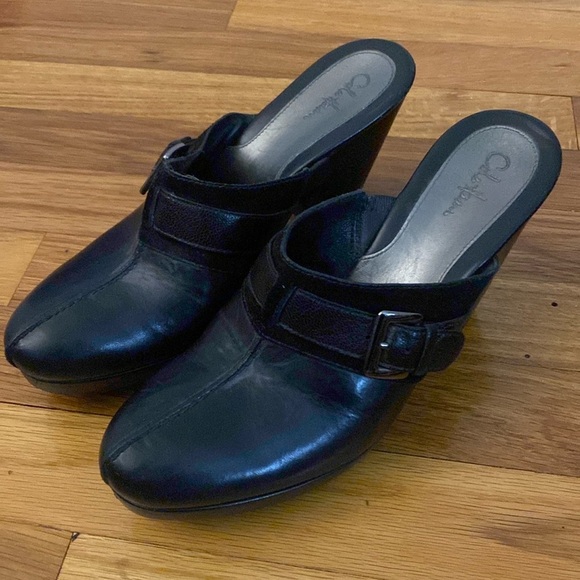 Cole Haan Women’s Black Clogs Size 8 - Picture 1 of 7